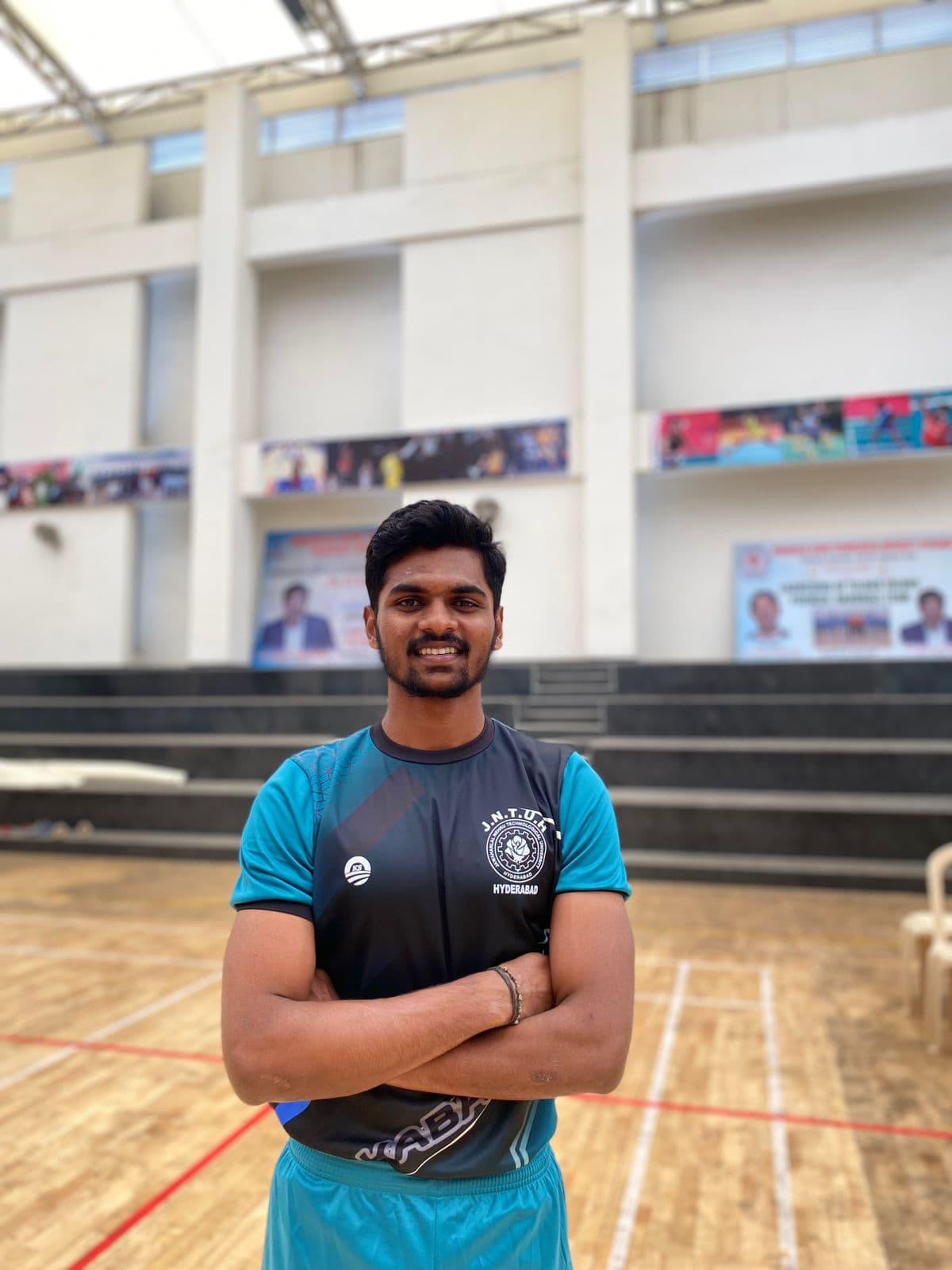 B. UDBHAV ROY- 20671A0203 - B TECH - EEE- 4/4 Participated in KABADDI (Men)  got Selected to the Nationals for Team Player in JNT UNIVERSITY HYDERABAD.