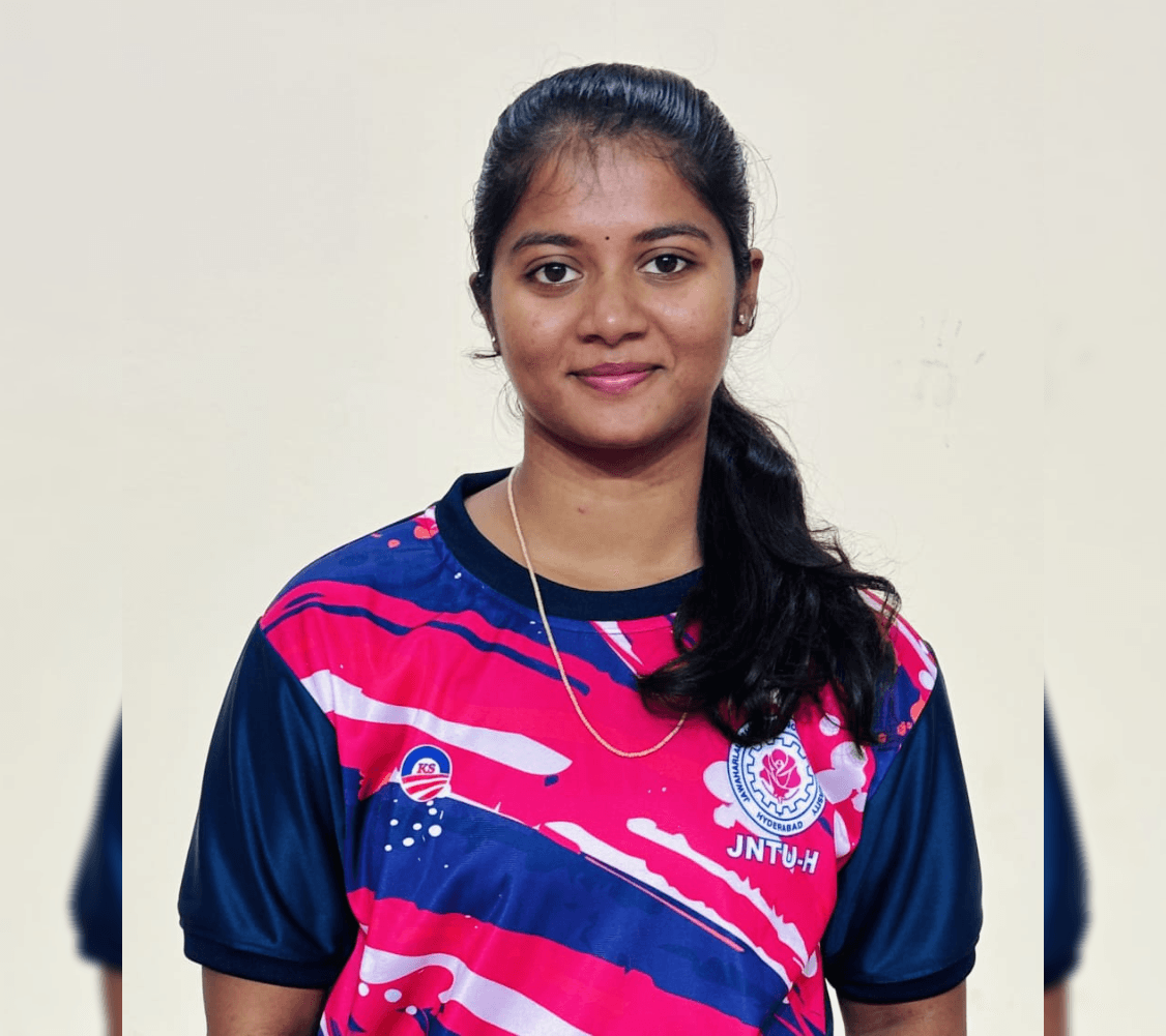 P. VAISHNAVI – 22671A1934 –B. TECH - ECM - III/IV Participated KABADDI (Women)  got Selected to the Nationals for Team Player in JNT UNIVERSITY HYDERABAD.